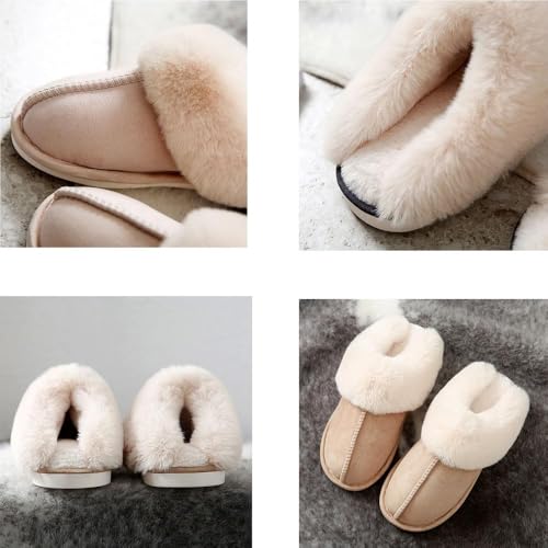 Dreamtoe Slippers, 2025 Dreamtoe Winter Warm Plush Faux Fur Lined Indooor House Slides for Women3