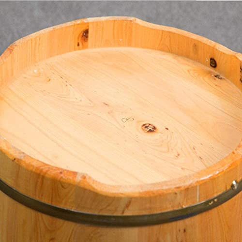 Bañera de pies de madera para masaje y spa miniatura 5