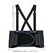 Zeluga 20-541 Industrial Work Back Brace, Back Support Belt with Suspenders, Lower Lumbar Support for Heavy Lifting, Removeable Straps, L/XL