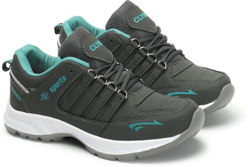 Image of CLYMB Cosco Sports Shoe with Synthetic Upper Lightweight Comfortable Mid Top Running Shoes for Men's & Boy's