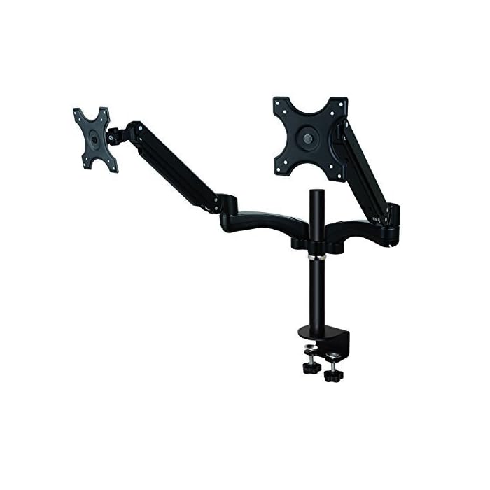 Buy GSA12D Gas Powered Dual Monitor Arm Stand w/vesa bracket & desk