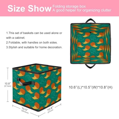 Boîte de rangement cube avec poignées pour optimiser vos placards et étagères