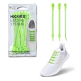 HICKIES Tie-Free Laces - No Tie Shoe Laces for Adults - Tieless Elastic for Sneakers & Flat Shoes -