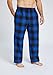 JupiterSecret Mens Pajama Pants Set Flannel Cotton Sleep & Lounge Pants, PJ Bottoms with Pockets and Button Fly 3 Pack
