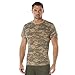 Rothco Digital Camo T-Shirt – Short Sleeve Crew Neck Base Layer Tee Shirt, ACU Digital Camo, S