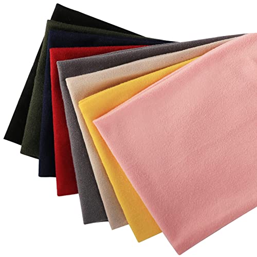 8 Pack Headbands for Women Stretchy Hair Head Bands No Slip Fashion Women's Turban Head Wraps Elastic Hair Accessories for Girls Yoga Workout,Solid 7 8 Pack Headbands for Women Stretchy Hair Head Bands No Slip Fashion Women's Turban Head Wraps Elastic Hair Accessories for Girls Yoga Workout,Solid