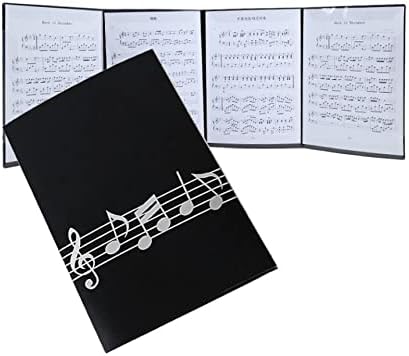 Amazon Co Jp Palmier 4面 楽譜ファイル 見開き4面可能 音符デザイン 楽譜ファイル 書き込み 譜面 ファイル 最大6枚 収納 発表会 演奏会 ホルダー ピアノ ギター 楽譜台紙 6fumen 楽器 音響機器