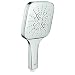 Produktbild GROHE Rainshower SmartActive 130 Cube - Handbrause (wassersparend, 3 Strahlarten, Antikalk-System), supersteel, 26582DC0