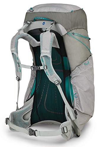 Osprey Women's Lumina 60 Ultralight Backpack, Cyan Silver, Small