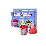 Producto útil y práctico Playcolor Finger Paint 40ml - Pintura De Dedos - 6 Colores surtidos - 17591