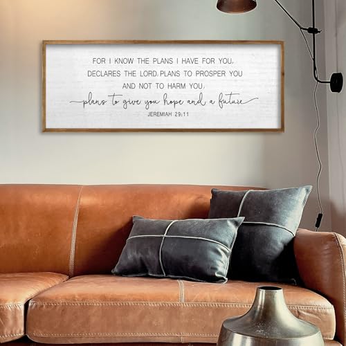 TQianJiang Bible Verse Wall Art Jeremiah 29:11 32