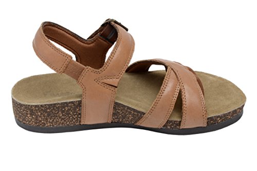Wellrox Women's Santa Fee-Maddie Rust Casual Sandal 6