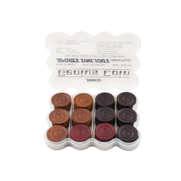 Synco Genius Carrom Coins, Carrom Coins Wooden with PVC Box,for all ages-image-34