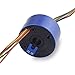slipring hole conductive slip ring through hole 12.7mm6 10A slip ring brush collector ring