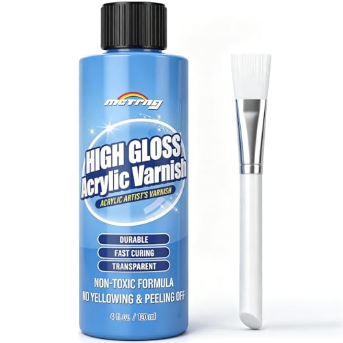 MCTRHG Gloss Varnish for Acrylic Painting...