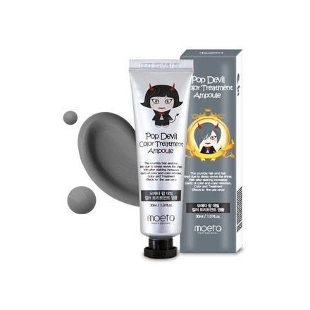 [MOETA] Pop Devil Hair Dye And Treatment Ampoule (#17. Chic Gray)