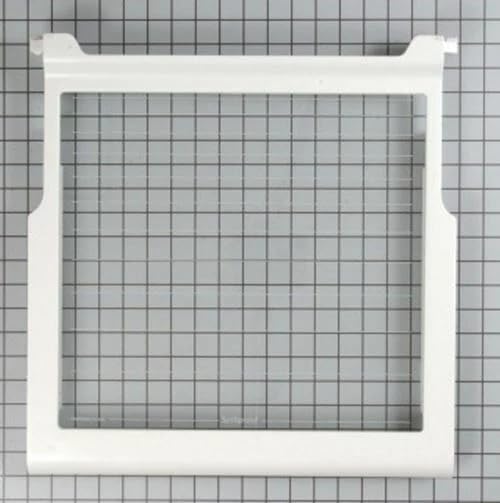 Glass Shelf Compatible with Whirlpool ED5PVEXVS00 ED5PVEXVS01 ED5VHEXVB00 ED5VHEXVB01 ED5VHEXVB02 ED5VHEXVB03 ED5VHEXVB04 ED5VHEXVB06 ED5VHEXVB07 ED5VHEXVB08 ED5VHEXVB09 Refrigerator