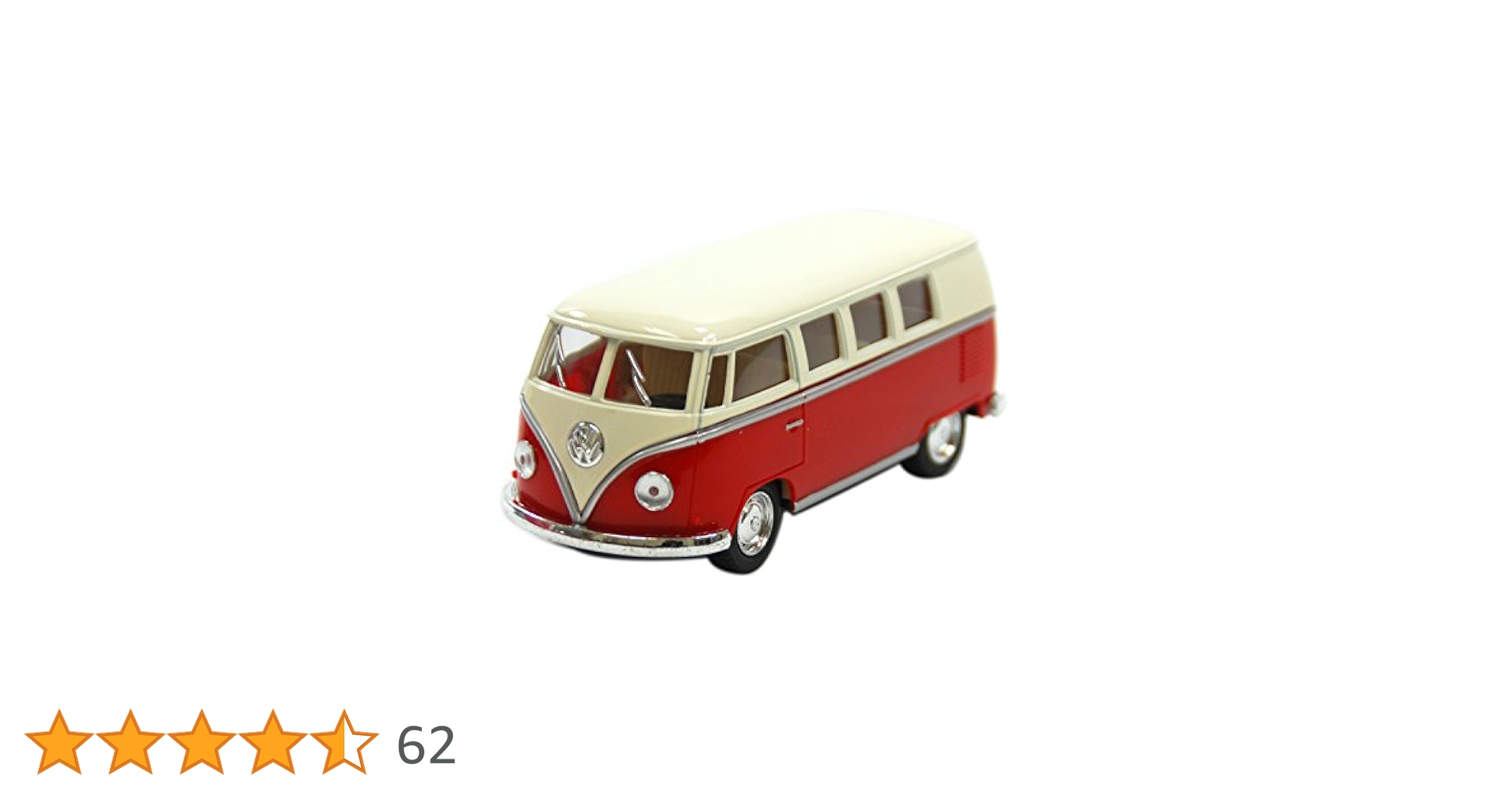 Amazon.co.jp: KiNSMART 1:32 フォルクスワーゲン バス レッド