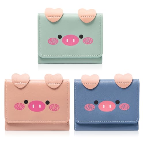 Regalo ideale: Questo Portafoglio Donna Piccolo è sia dolce che pratico, quindi è perfetto per regalare a famiglia, amici e compagni di classe durante feste, compleanni, feste e altre occasioni