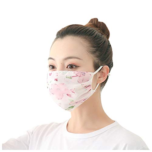 Preisvergleich Produktbild Chiffon Multifunktionstuch Atmungsaktiv Schlauchtuch, TTWOMEN Damen Halstuch Schlauchschal Outdoor UV Motorrad Joggen Schal (G, Einheitsgröße)