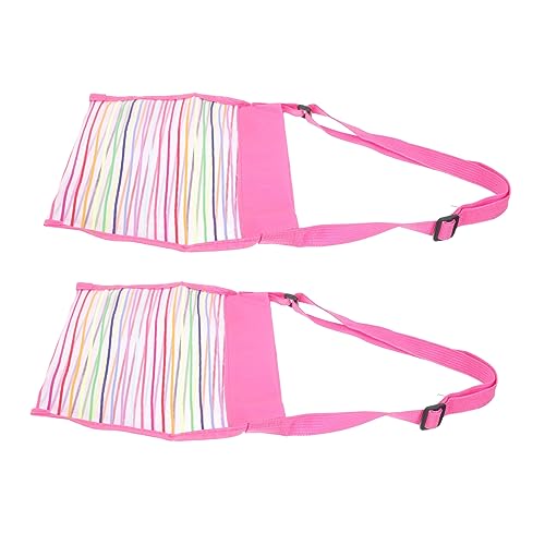 BESPORTBLE Bolsa De Playa Plegable De 2 Piezas Bolsa De Viaje Organizador Bolsa De Playa Bolsas De Arena Bolsa De Almacenamiento Para Juguetes De Arena Bolsa Para Artículos De