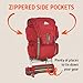 Kelty Trekker 65 Backpack, Garnet Red