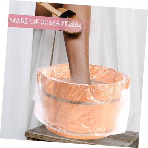 YARNOW 100 pcs bolsas desechables para spa de pies miniatura 7