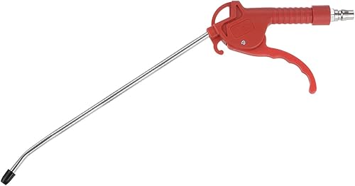 Miniatura 3 de HARFINGTON Pistola de soplado de aire de alta presión de acero inoxidable con boquilla de ángulo largo de 10.55 pulgadas para computadora de