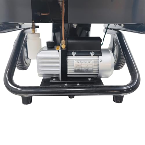 Máquina automática para carga de refrigerante y reciclaje AC miniatura 6