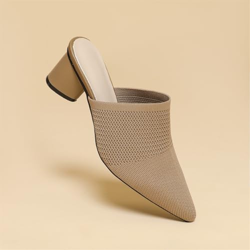 Escarpins ouverts à talons transparents et mules bloc antidérapantes
