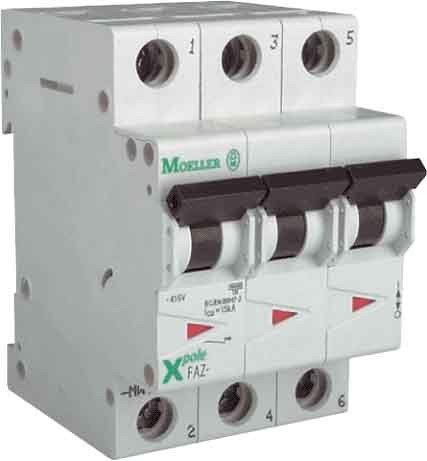 Eaton (Moeller) Leitungsschutzschalter faz-b16/3 N B 16 A, 3p + N Miniatur Unterbrecher