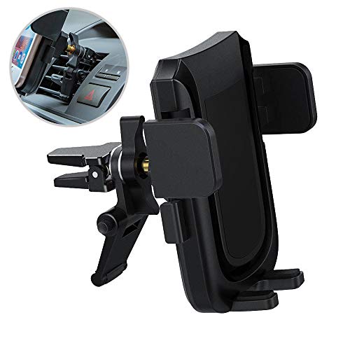 KFZ-Autohalterung, uverbon KFZ Halterung für Handy mit Alle Aluminium Legierung Horder + Dual 360 Grad Drehbar für iPhone X/8/7/7plus/6S/6Plus/5S, Galaxy S5/S6/S7/S8, Google, LG und Mehr.