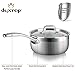 Duxtop Whole-Clad Tri-Ply Stainless Steel Induction Cookware Set, 14PC Kitchen Pots and Pans Set