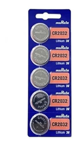 Bateria Lithium 3v CR2032 Sony/Murata cartela com 5 uns
