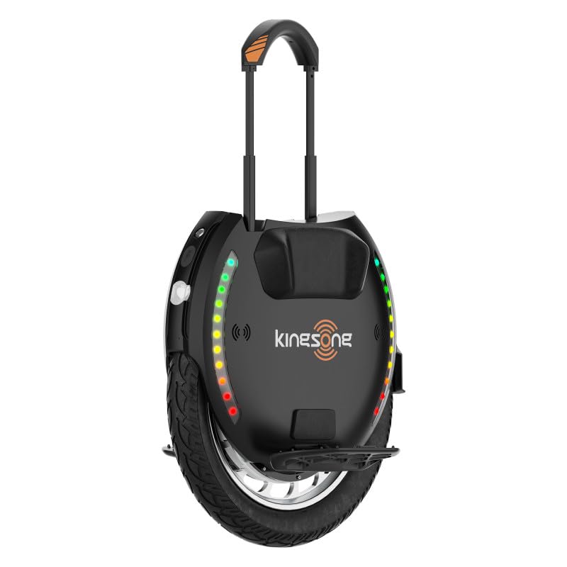 Gyroroue électrique Kingsong KS-18XL Pro 1554Wh, Adulte,Noire, Moteur 2200W, Autonomie jusqu'à 100km, bridée 25km/h, Pneu Gonflable 18”, Haut-Parleur et Bluetooth
