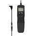 FocusFoto LCD Timer Remote Control Shutter Release Cable Cord for Canon EOS 7D 6D 5D Mark II III IV 1Dx 5Ds R 40D 50D 5D2 5D3 5D4 DSLR Camera