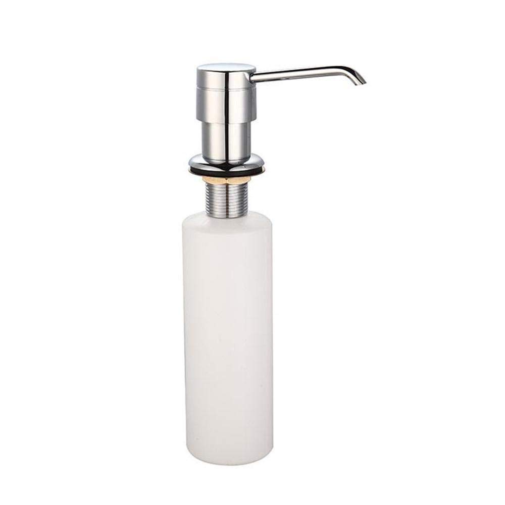Tipo di pressa a Liquido Bianco Coperchio Pompa lozione erogatore Sapone Incorporato Lavello da Cucina Controsoffitto per detersivo Shampoo # 930 A