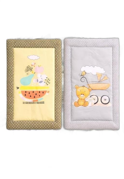 Soft Cotton Baby Goddi for 0?3 Year Kids | Comfortable & Skin-Friendly Newborn Sleeping Mat | Cute Printed Baby Bedding (Pack of 2)|PRA-P974-image-20