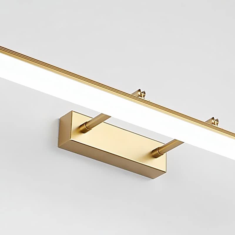 Aplique LED retráctil dorado luz cálida para vestidor y salón