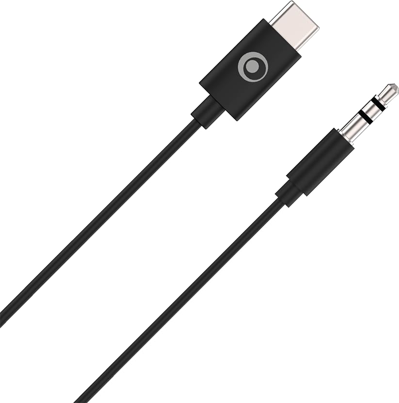 Câble audio Jack 3.5mm USB C anti-nœud Bigben de 90cm pour casque