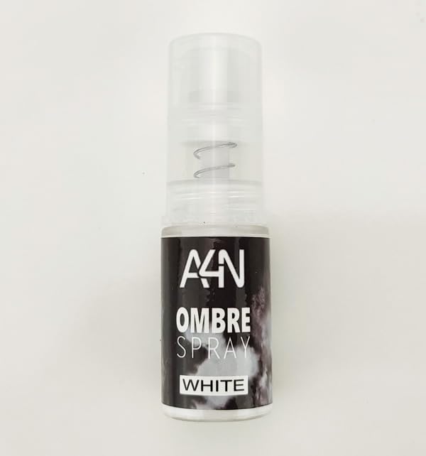 Ombre Powder Spray pigmento per baby boomer sfumato chiaro e semplice (WHITE)