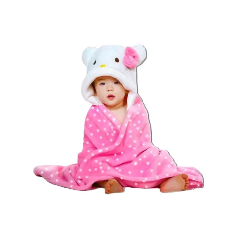 Bumtum Baby Soft Cotton Hooded Bath Towel at ₹123 – Amazon