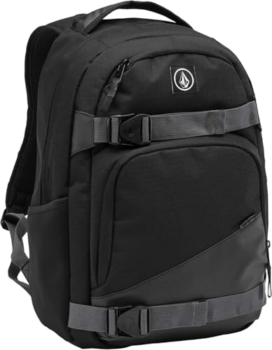 Volcom Grindstone 23L Skate Backpack, Black