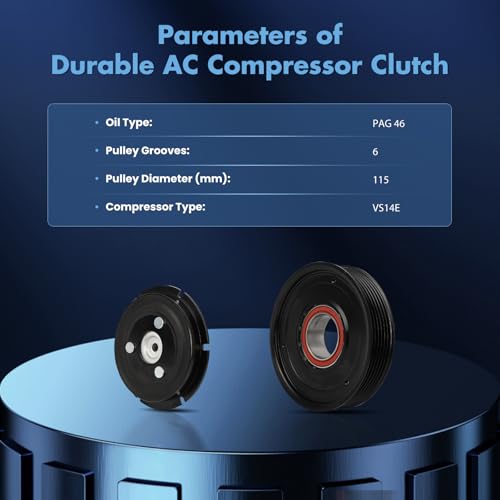 Image of ECCPP AC Clutch for Hyundai Elantra 1.8L 2.0L 2014-2016