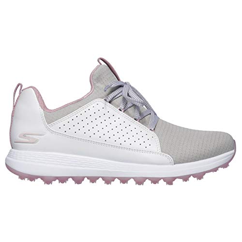 Image of Skechers Women's 14887-WGPK 37 Sports Shoes, White, 4 UK