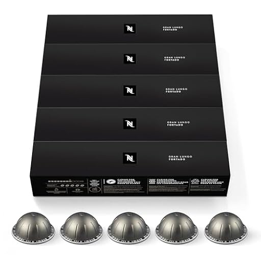 Pack de 50 cápsulas de café Fortado Nespresso Vertuo | Ya disponible en tu tienda friki favorita! En mundofriki.es!