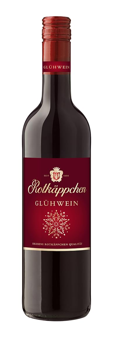 Rotkäppchen Qualitätswein Glühwein Rot (6 x 0,75l) – Aromatisch-winterlicher, roter Glühwein in erlesener Rotkäppchen Qualitätswein Qualität.