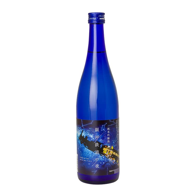 Amazon.co.jp: 銀河鉄道の夜 純米吟醸酒 桜顔酒造 専用カートン入