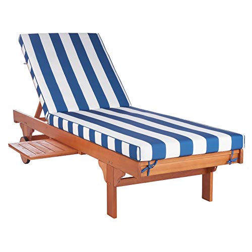 Safavieh-PAT7022J-Outdoor-Pacifica-Natural-and-Navy-Wheels-and-Side-Table-Chaise-Lounge
