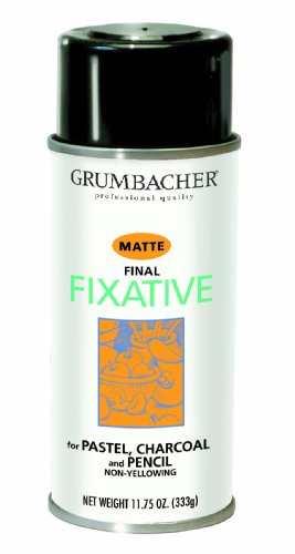 Grumbacher 549 11-3/4-Ounce Final Fixative Matte Spray Can